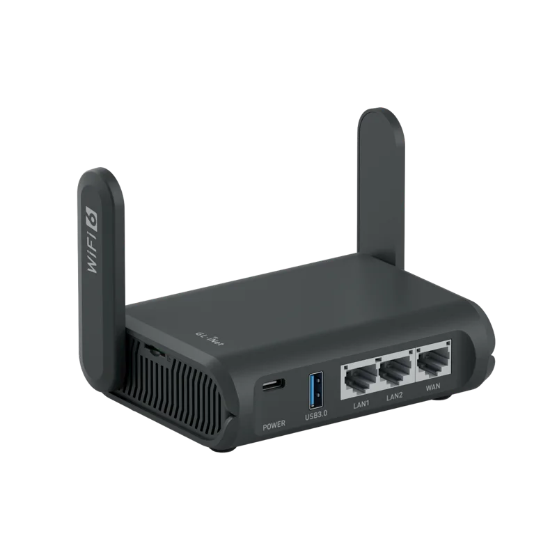 GL.iNet GL-AXT1800 Slate AX 1-pack travel router
